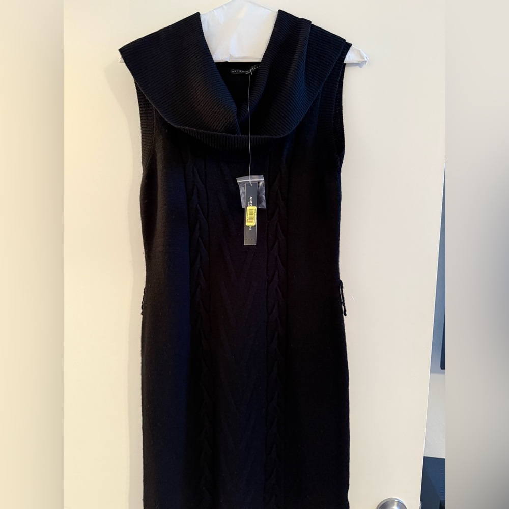 Antonio Melani Dillards cowl neck sweater dress